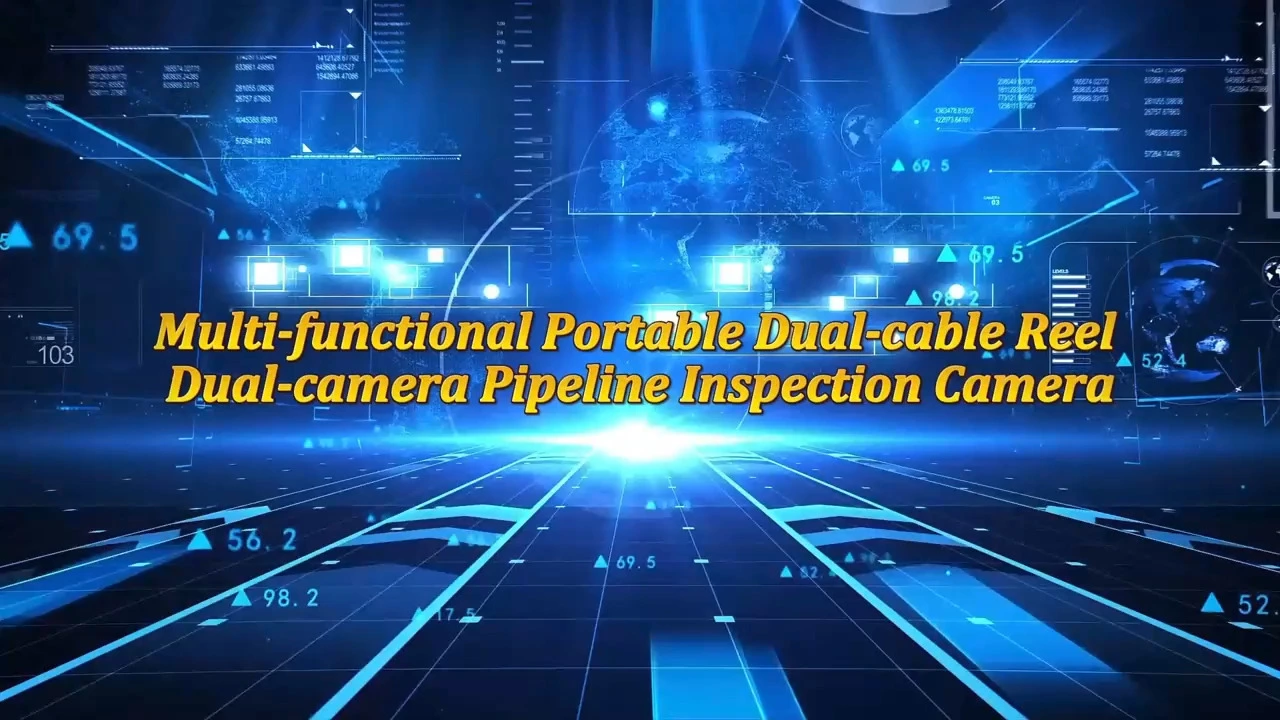 نظام كاميرا مزدوج الكابلات برأس كاميرا مزدوج قابل للإمالة والتحريك 1