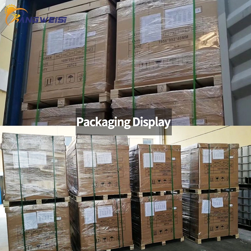 Kangweisi Brand Monocrystalline Solar Panel Suppliers 144(6*24) EU and US Standard Western Union Factory 8