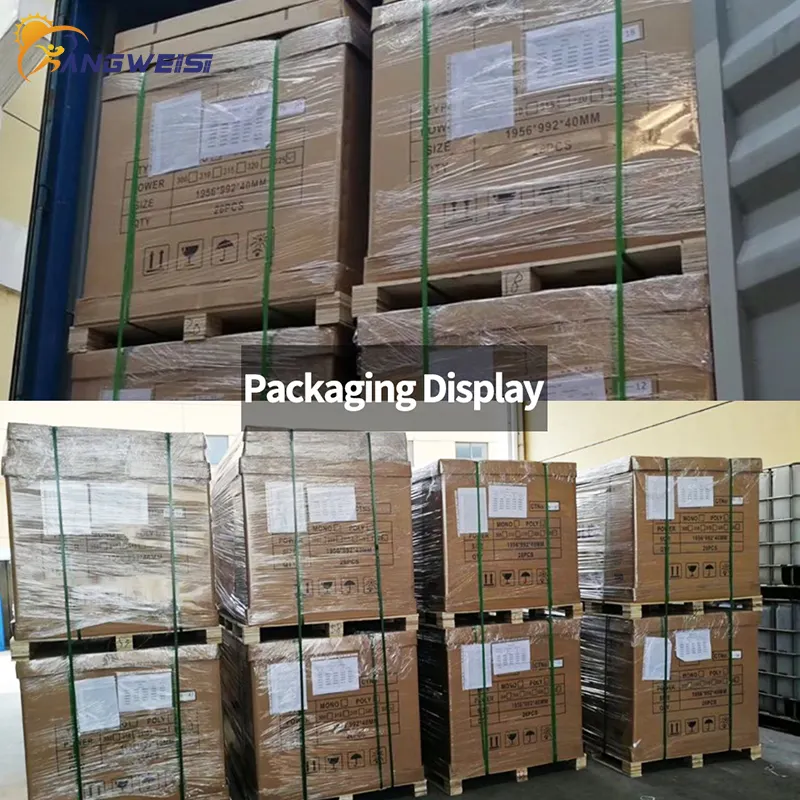 Monocrystalline Solar Panel Kangweisi Manufacture TUV 510-560W 8