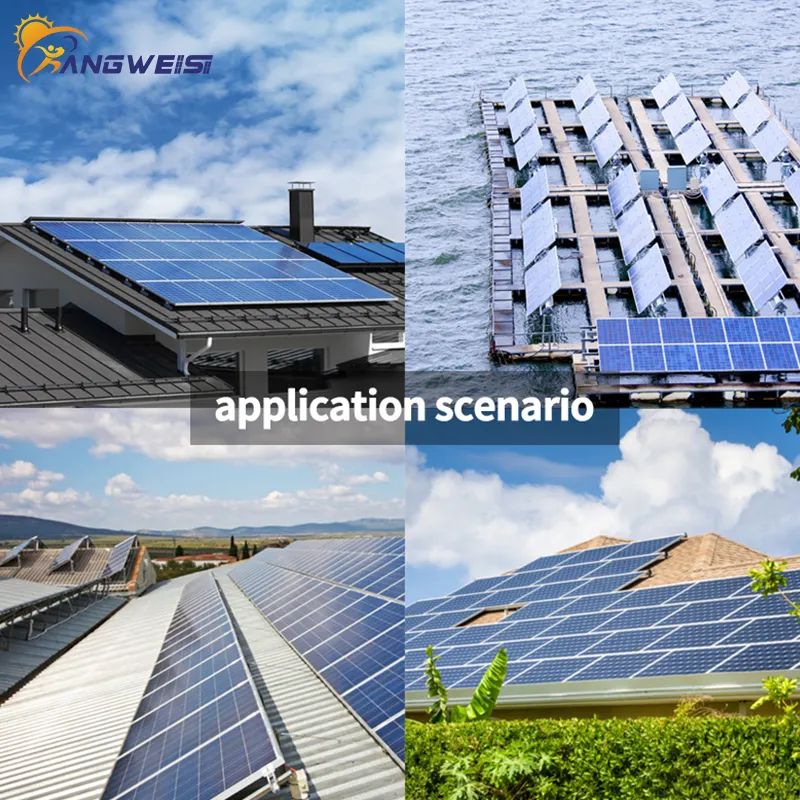 Kangweisi Solar System Supplier Brand 30KW/50KW Western Union Custom 9