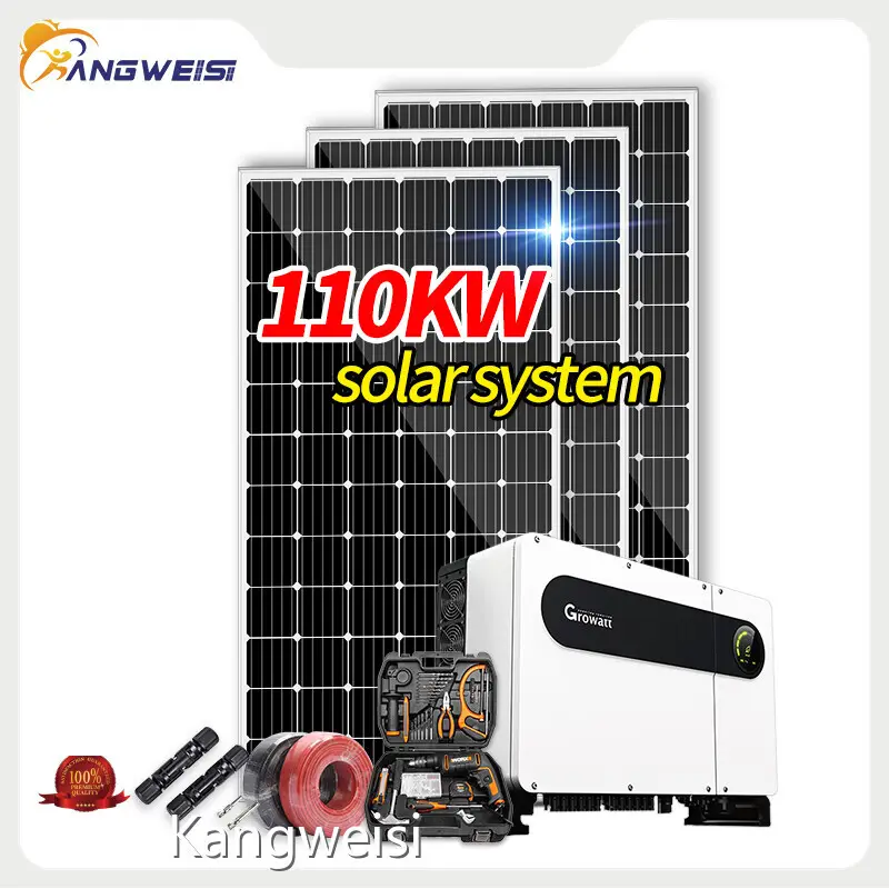Solar System Best Company Kangweisi T/T KWS 60-110KW-On 1