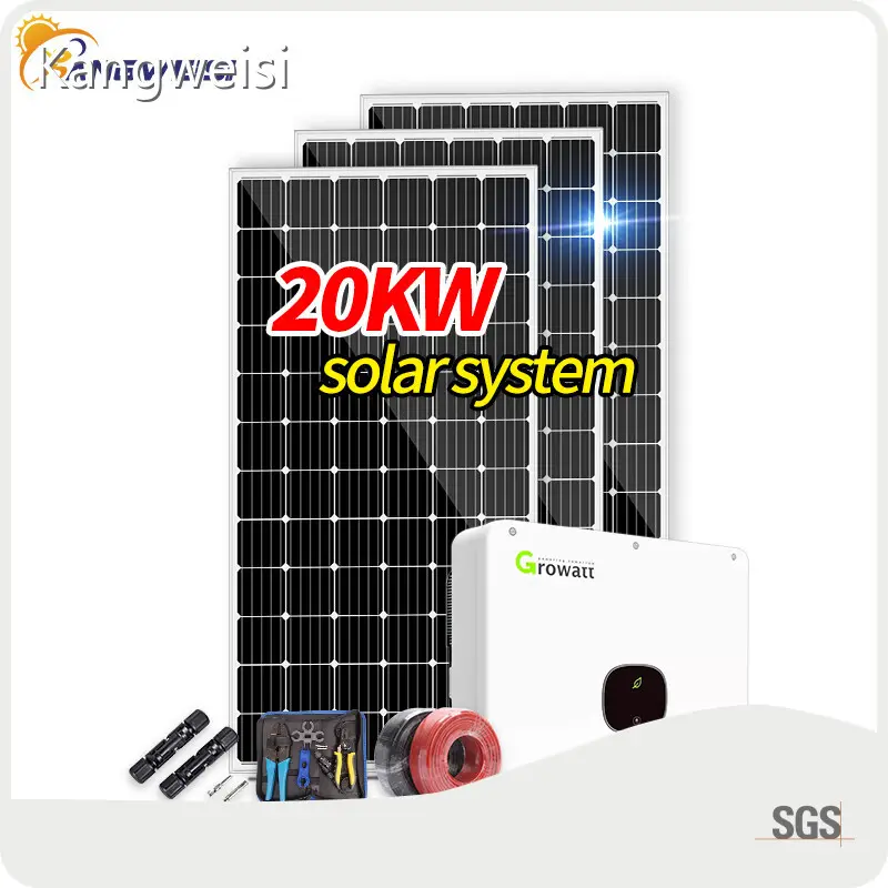Kangweisi on Grid Power System Brand 10kw/15kw/20kw/30kw Grid Tied 1