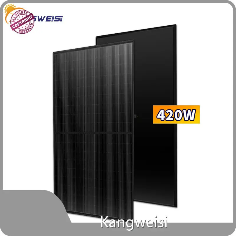 Kangweisi Brand Best Solar Panel Supplier FactoryTotal Black Light 166mm 510-560W 1