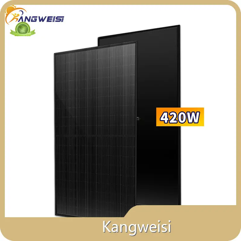 New Full Black Solar Panels for Sale 1