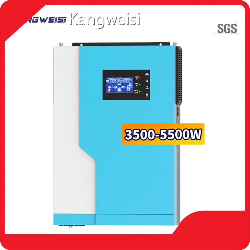 Hybrid Off Grid Solar Inverter 3.6-5.5KW EU and US Standard Hybrid Off Grid Solar Inverter Kangweisi Brand 1