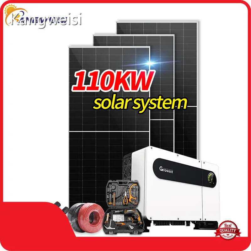 On Grid Solar System ETL EU Or US Standard Kangweisi Company on Grid Tied 1