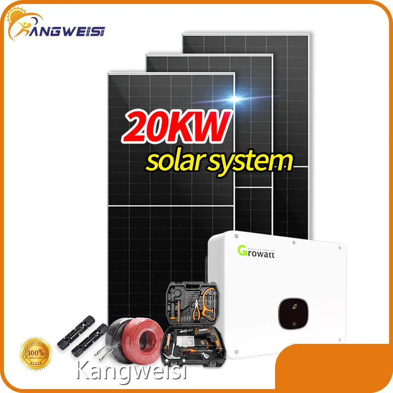 On Grid Solar Power System 10kw/15kw/20kw/30kw EU Standard 1