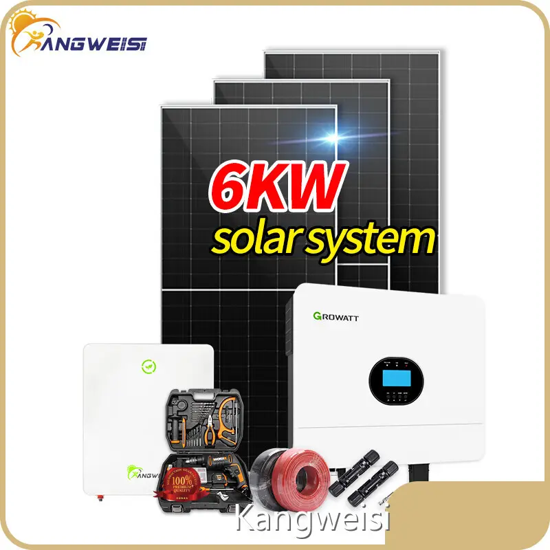 Off Grid System Factory Price 6000W 1