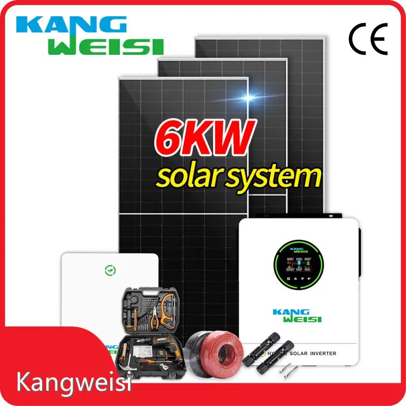 Solar Powered Products Price KWS 6000W-hybrid 1