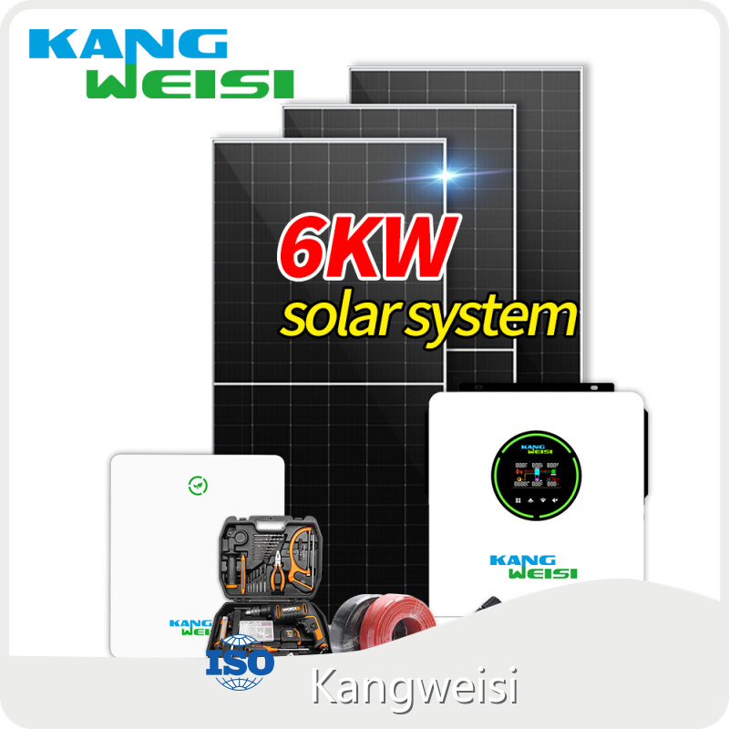 Bulk Buyhybrid Solar System KWS 6000W-hybrid EU and US Standard 1