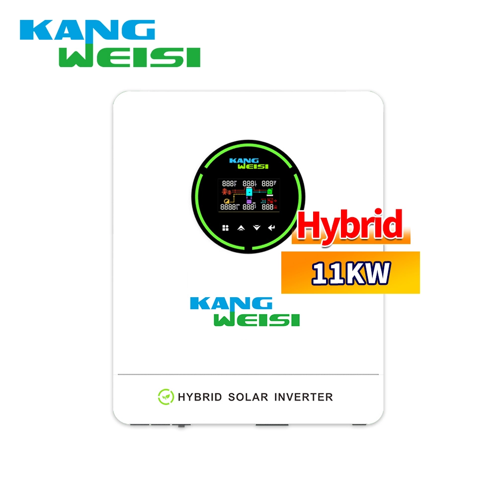 العاكس الهجين للطاقة الشمسية 8kva PV العاكس 10kw11kw موجة جيبية على خارج الشبكة العاكس 230V 1