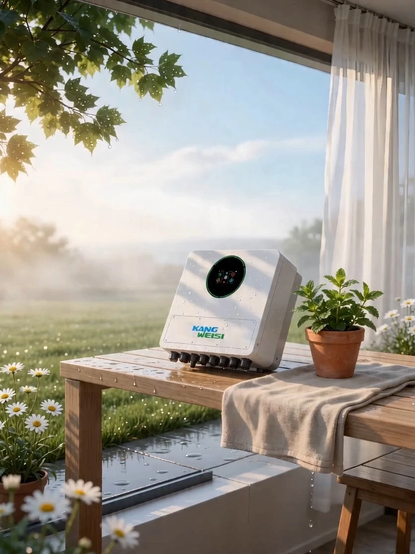 PV inverter home use 6000W solar power inverter 220v single phase IP65 Waterproof and dustproof hybrid inverter 1