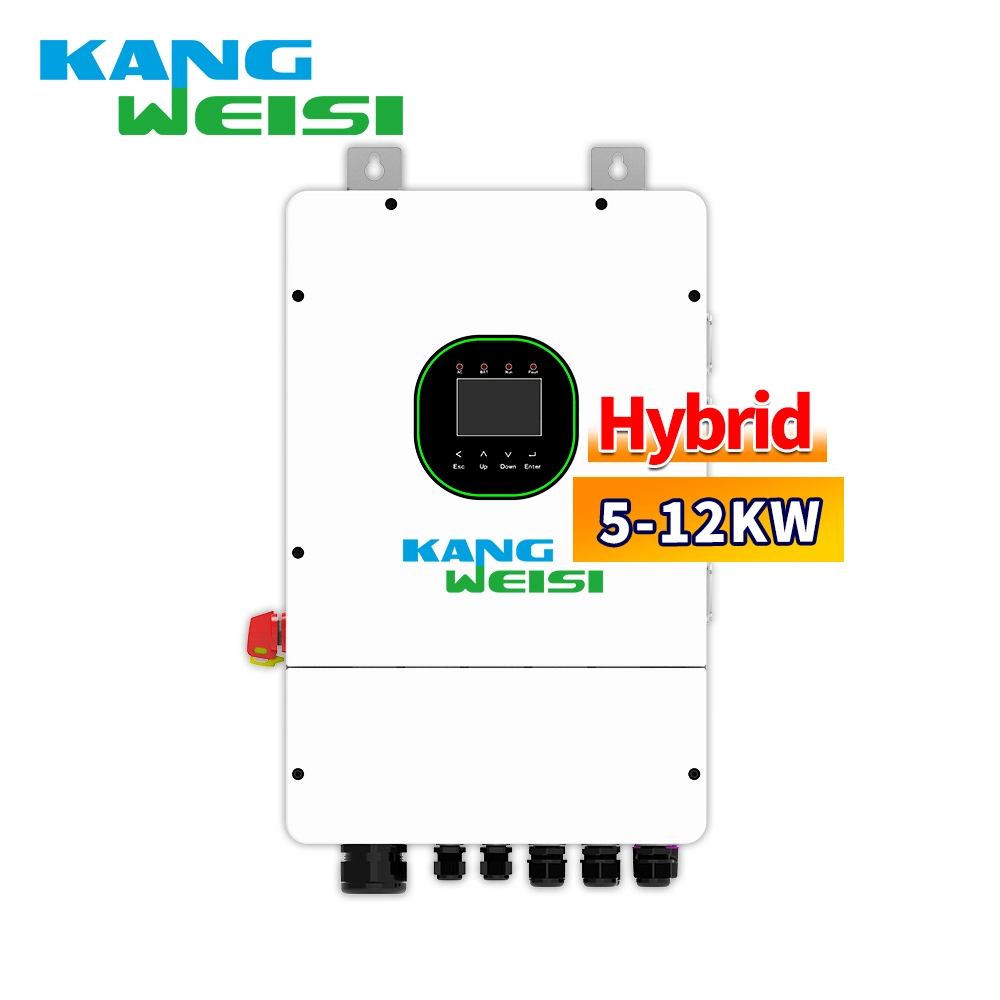 Inversor de almacenamiento solar 6kw 8kw 10kw Inversor fotovoltaico para el hogar híbrido unifonal 1