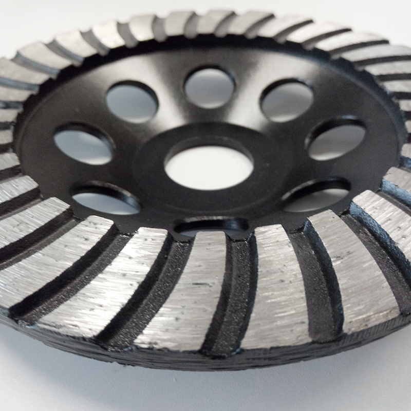 Johnson Tools 5 Turbo Diamond Grinding Tools Cup Wheels for Concrete 7