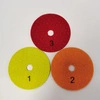 Johnson Tools 4 İnç 3 Adımlı Parlatma Pedleri Terrazzo için Granit Parlatma Pedleri 1