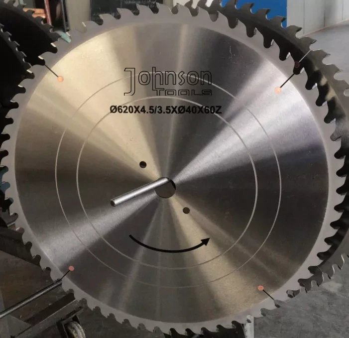 OD620mm Tct Saw Blade for Cutting Aluminum with Trapezoid Teeth 1