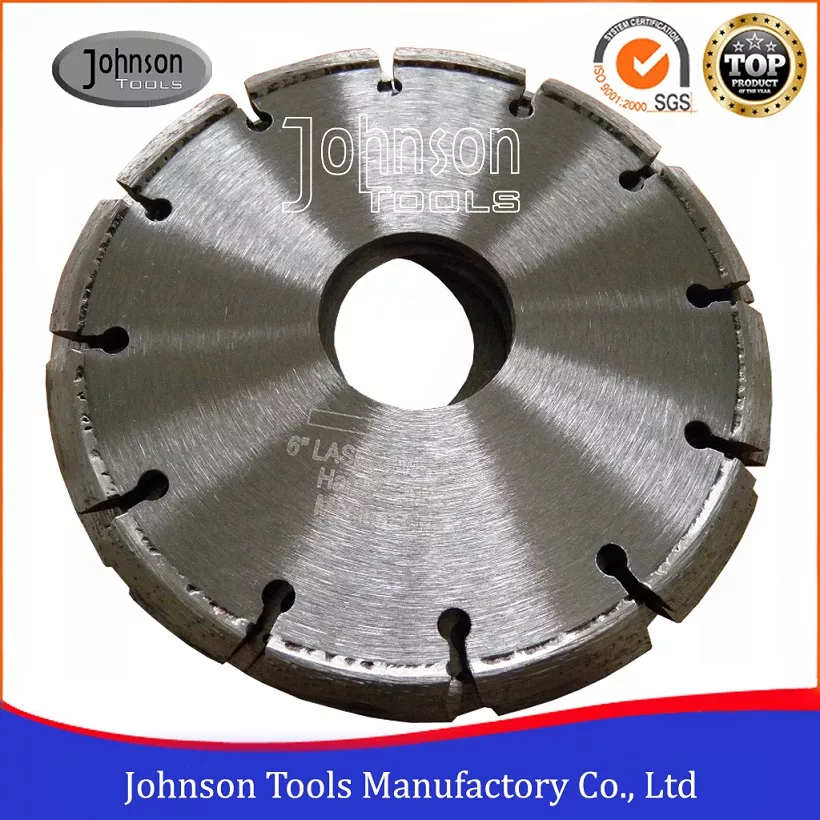 150mm Laser Welded Crack Chasing Diamond Blades to Vitenam 2