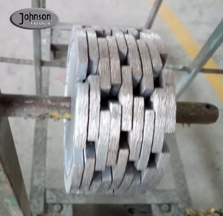105mm Tuck Point Diamond Blades With Decoration Hole Silver cor 2