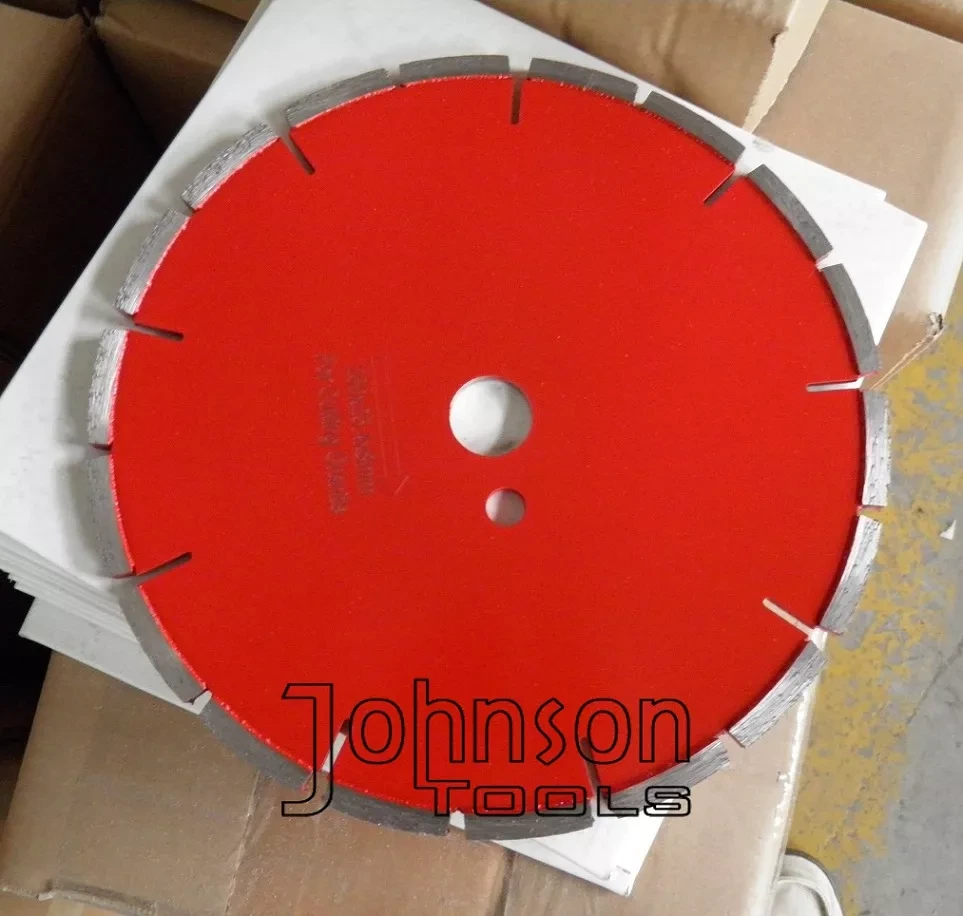 Granite Grooving 250 Mm Diamond Blade With Silent Core Wide And Low Noise Cutting 1