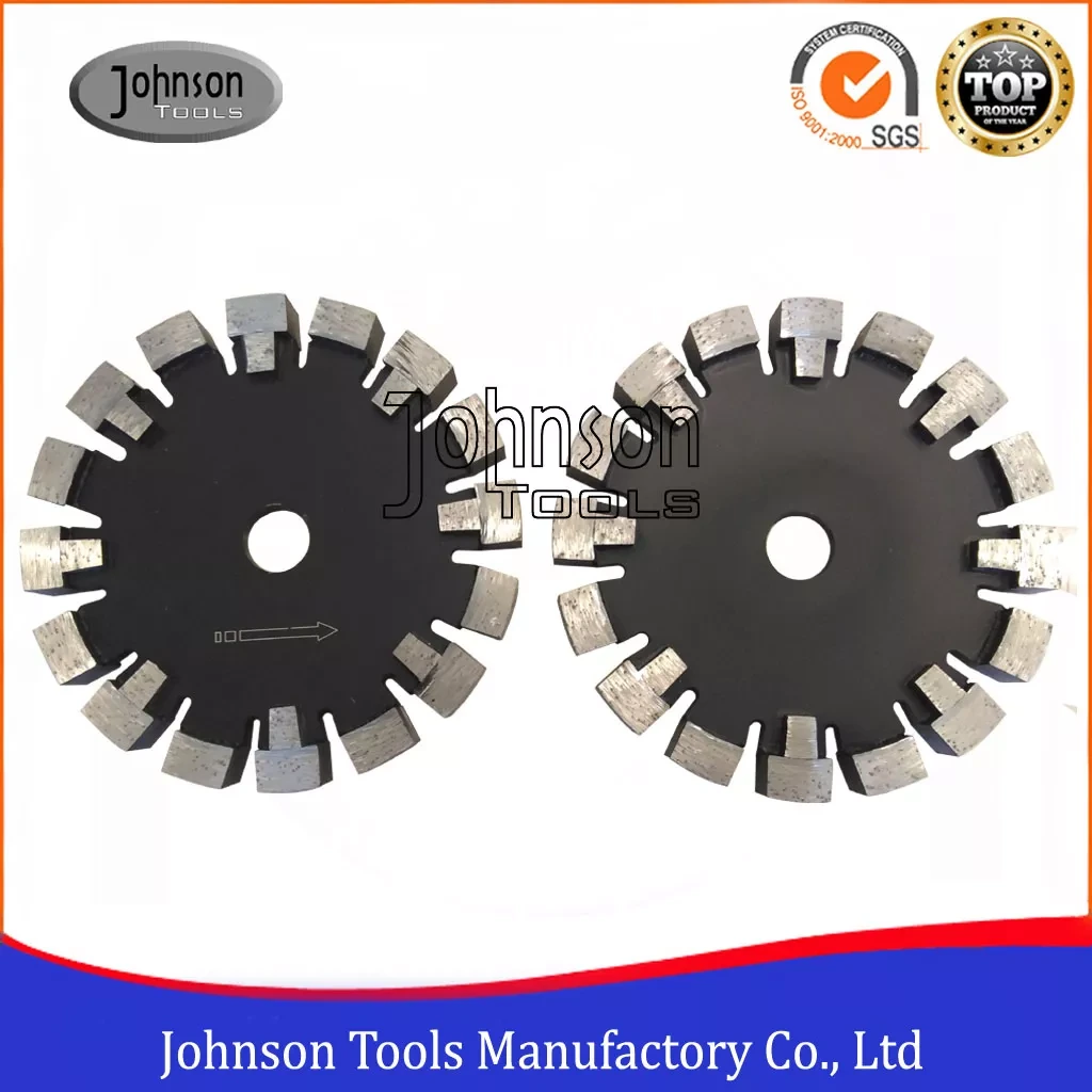 Hoja de punta plegable soldada con láser de 160 mm con dientes de protección 1