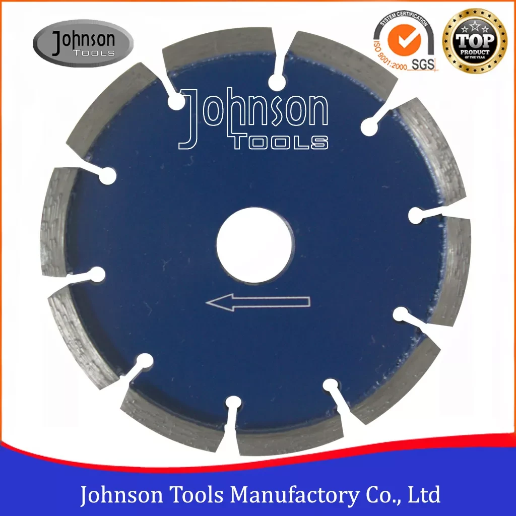 Johnson Tools 125mm Laser Welded Diamond Tuck Point Blade Cutting Blade for Hard Material Cutting 1