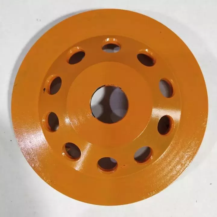125mm 30/35 Anak Panah Berlian Segmen Cawan Pengisar Berlian Grit Roda 2