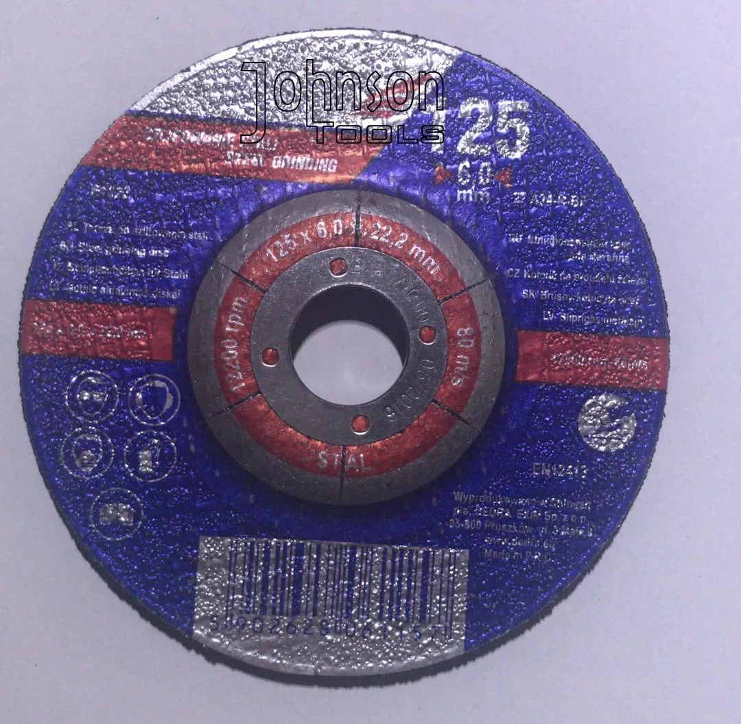 Disco abrasivo para corte de metales abrasivo de 100-230 mm con centro hundido 1