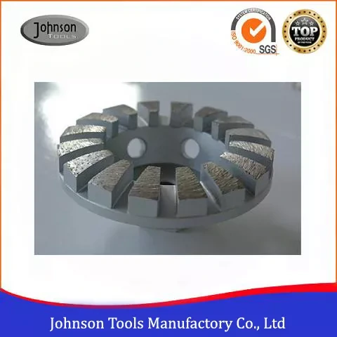 Roda diamantada de 125 mm com segmento de arco 1