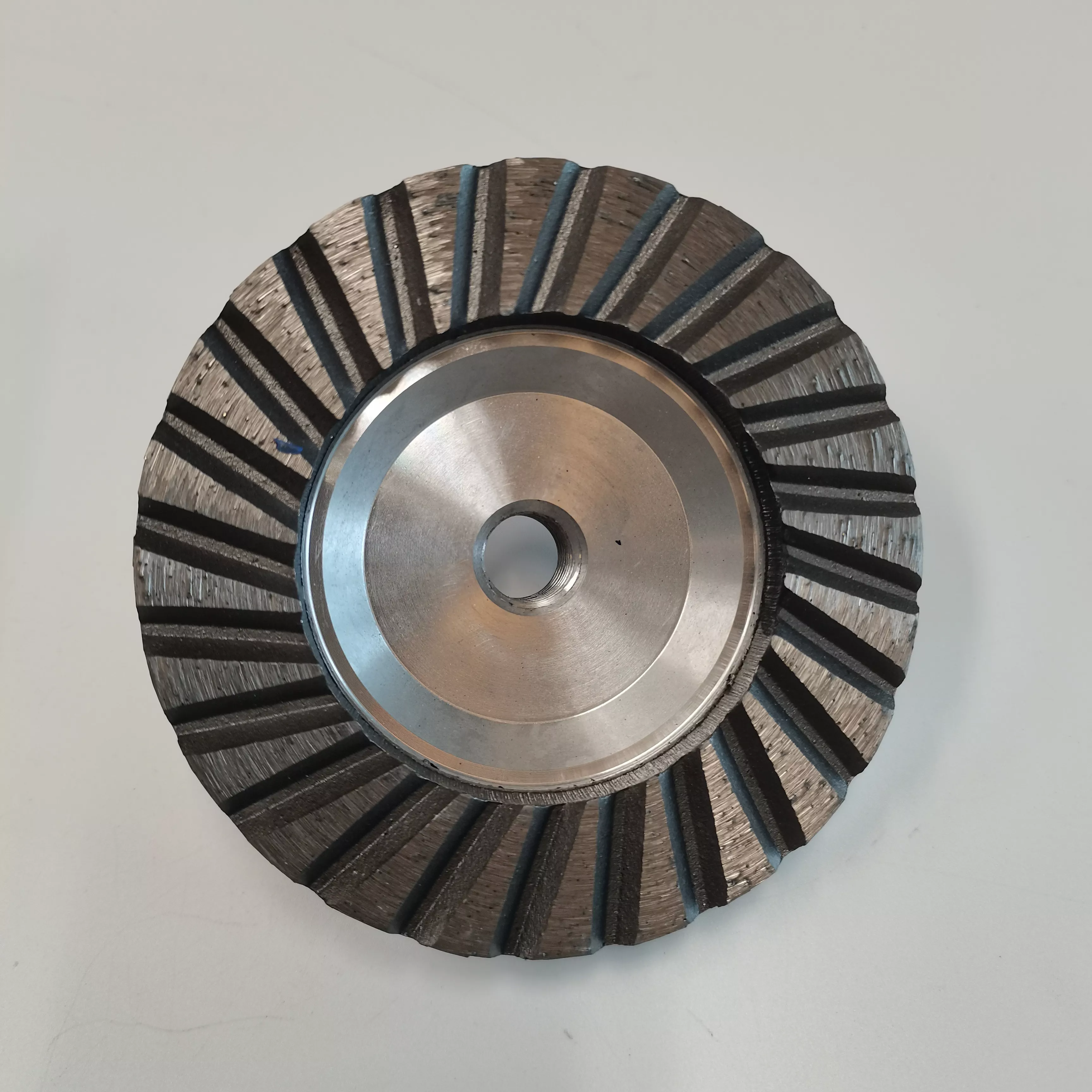 Roda Cawan Pengisar Berlian Asas Aluminium 4 100 MM untuk Mengisar Konkrit, Granit dan Batu 1
