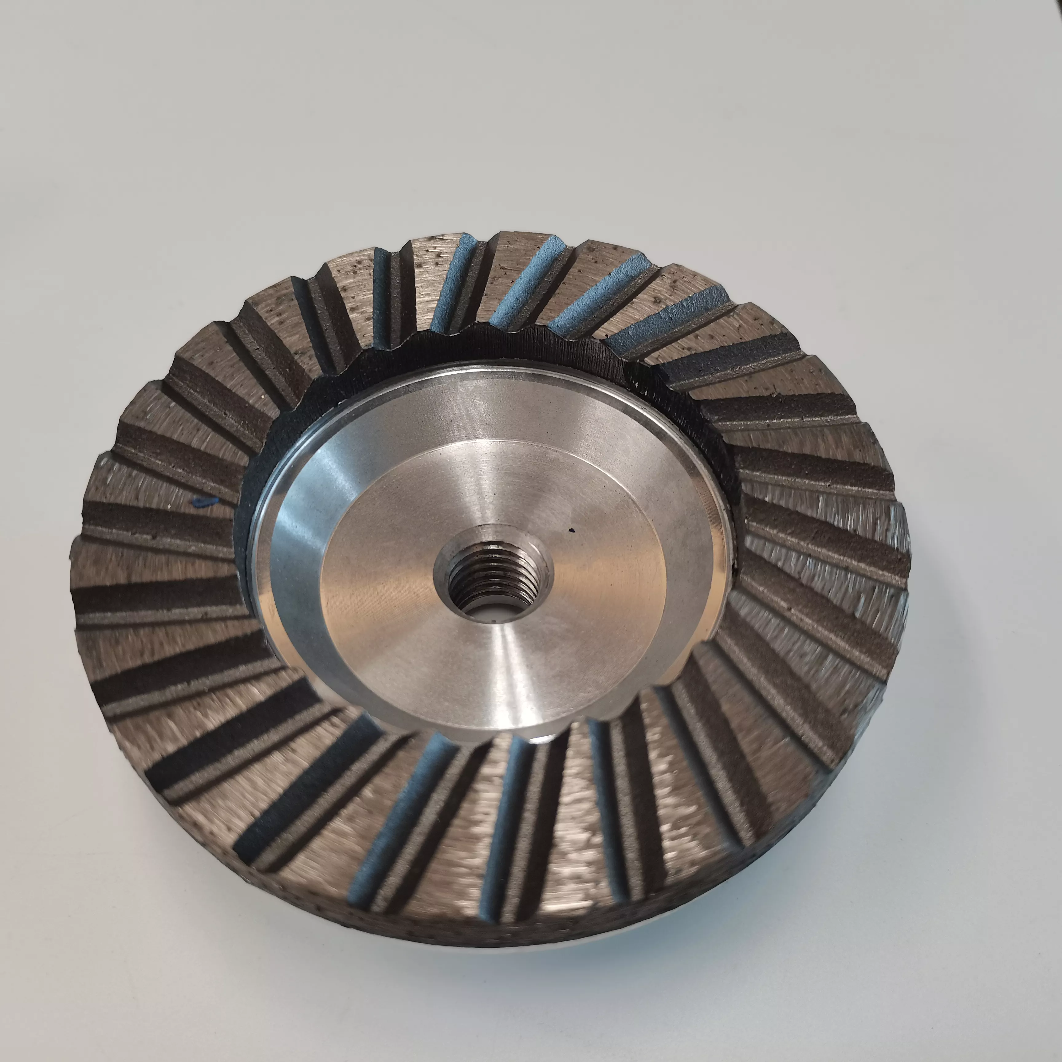 Roda Cawan Pengisar Berlian Asas Aluminium 4 100 MM untuk Mengisar Konkrit, Granit dan Batu 2