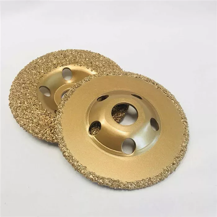 Dischi abrasivi in ​​carburo di tungsteno con dischi abrasivi diamantati da 115 mm, ruote a tazza per legno e gomma 2