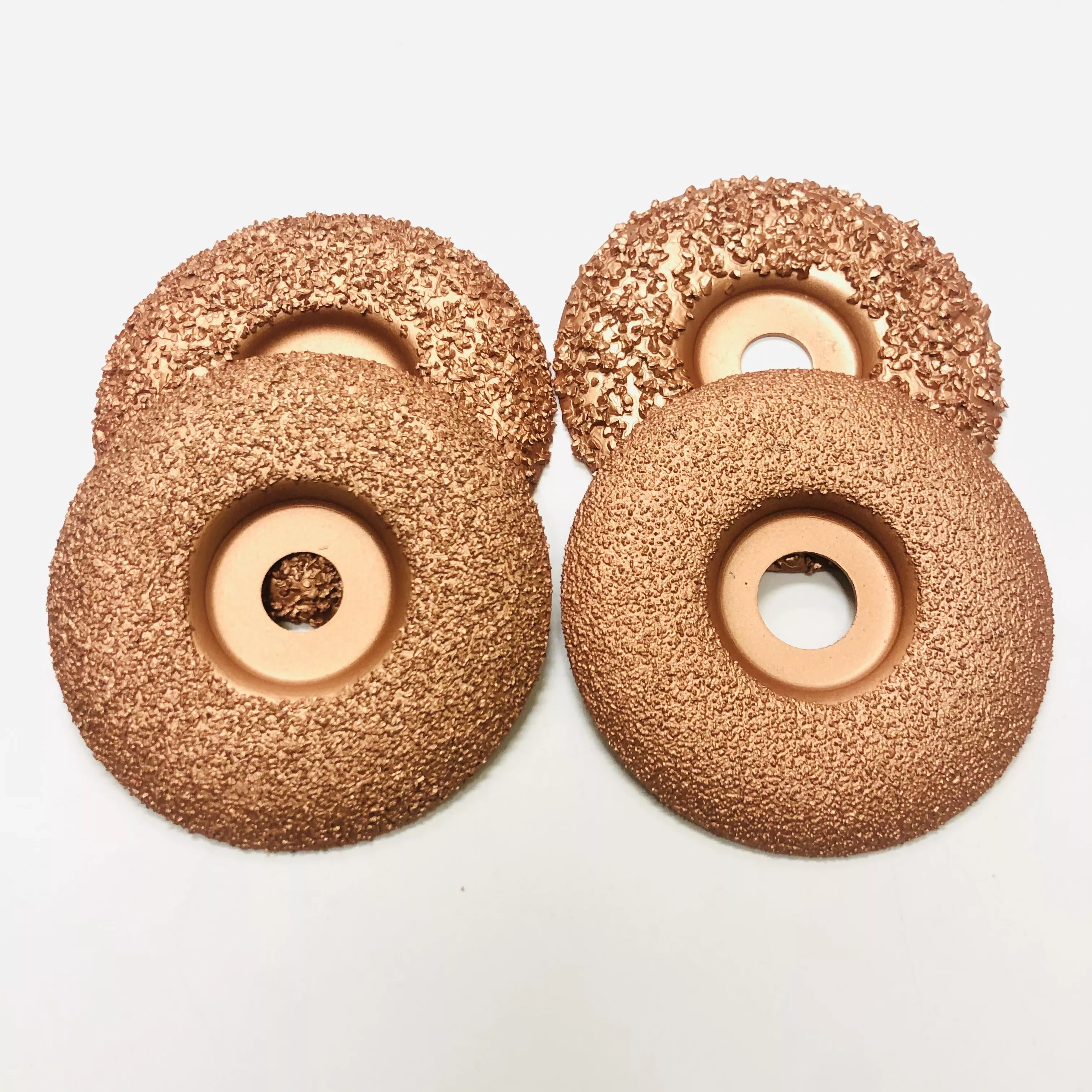 Venta caliente muela abrasiva de 4 pulgadas pulidora de rueda de copa de vacío de diamante 1