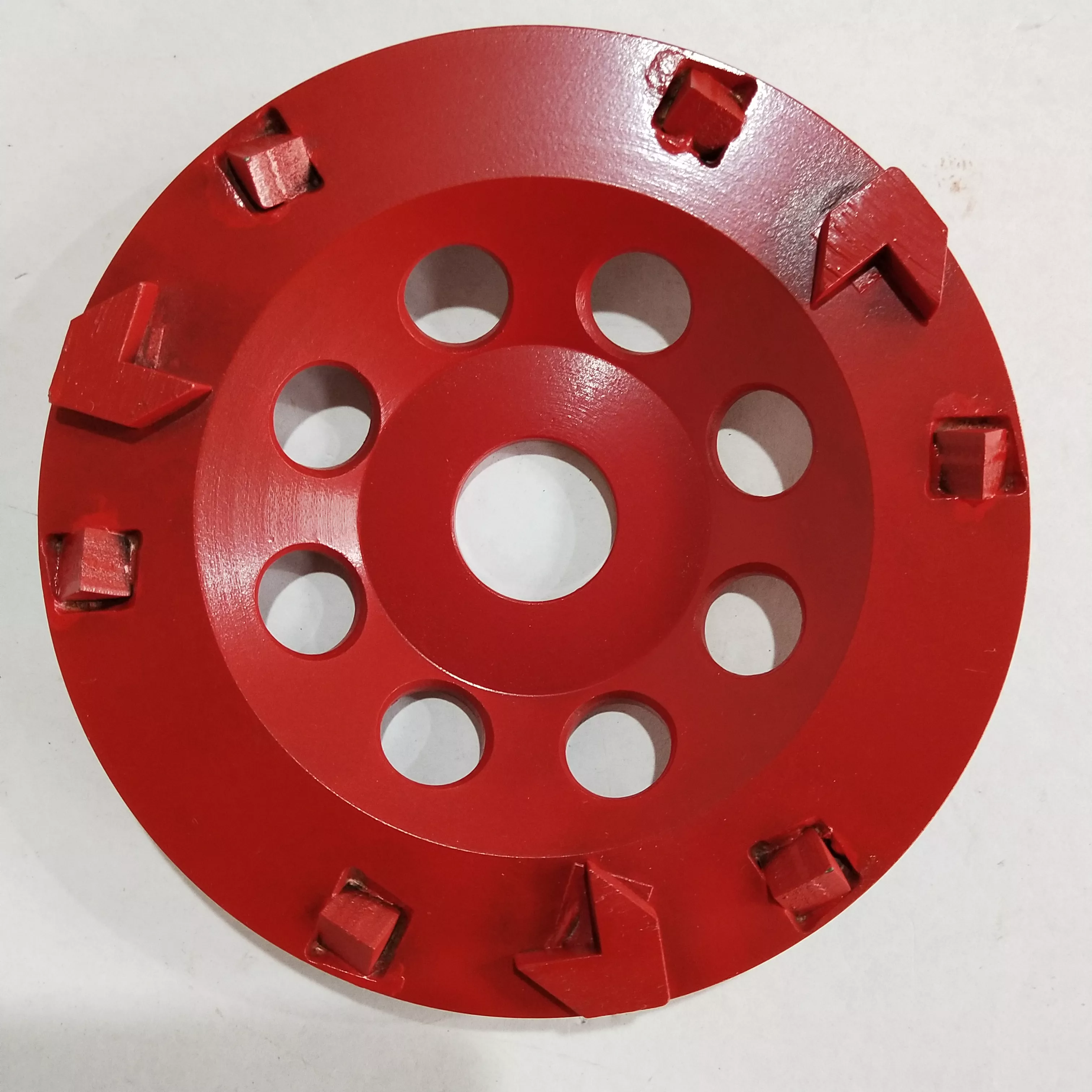 Mola a tazza con segmenti Arros e PCD diamantato per calcestruzzo diamantato da 125 mm ad alta efficienza 5