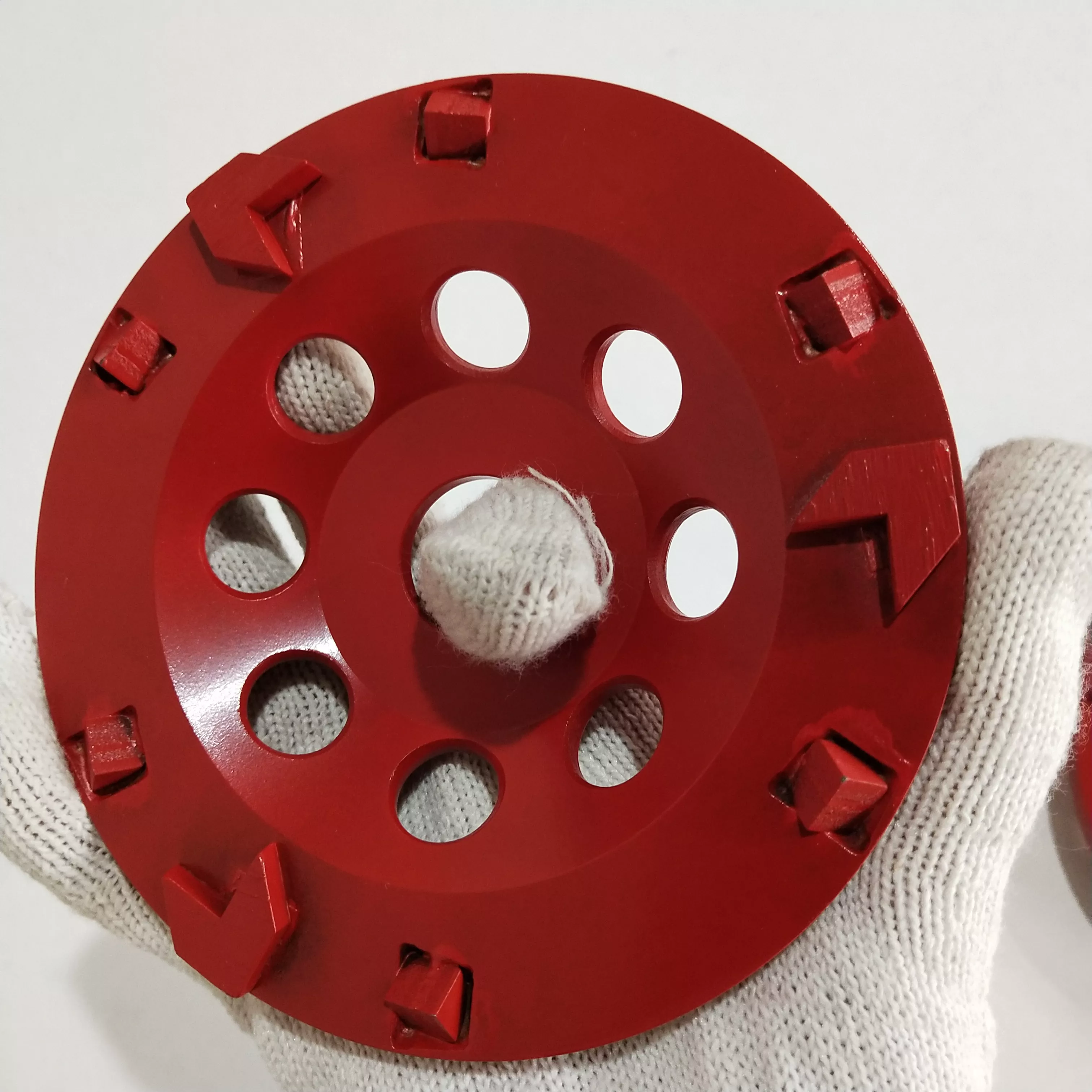 Mola a tazza con segmenti Arros e PCD diamantato per calcestruzzo diamantato da 125 mm ad alta efficienza 6