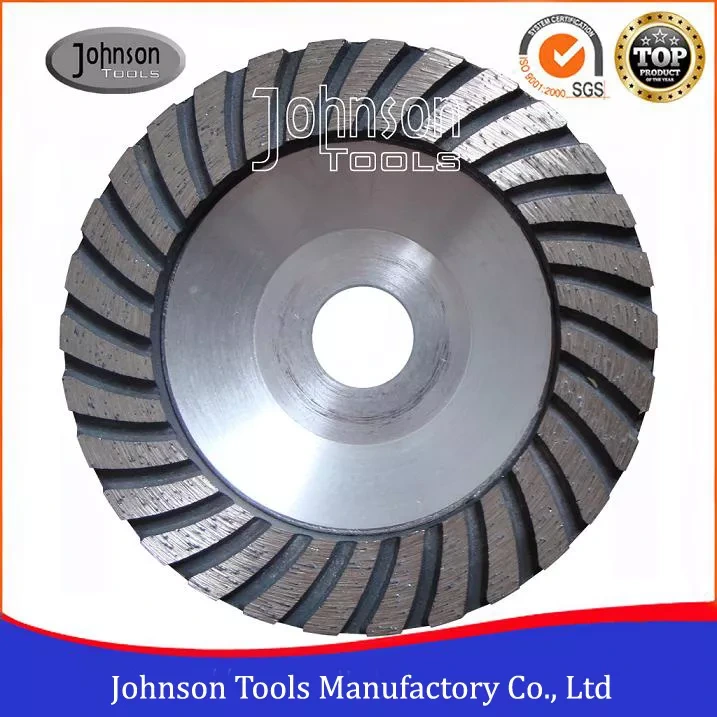 Roda Pengisar Berlian Turbo 125mm untuk Batu 1