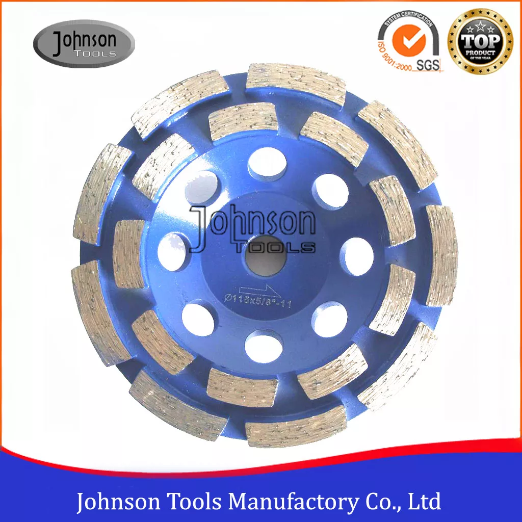 115mm Double Row Cup Wheel for Stone 1