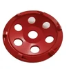 Meule diamantée PCD 125mm 5 pouces 6T pour l'élimination de la peinture époxy 1
