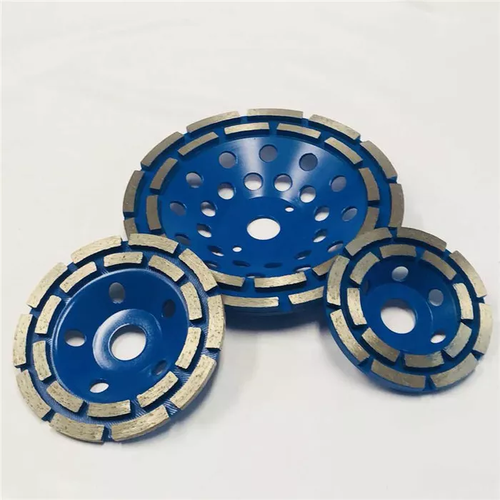 125mm Turbo Segmented Double Row Concrete Diamond Grinding Cup Wheel. 2