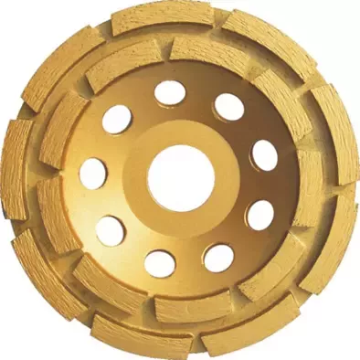 125mm Turbo Segmented Double Row Concrete Diamond Grinding Cup Wheel. 6
