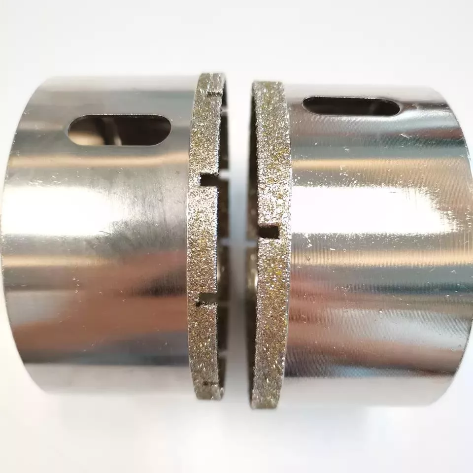 Sega a tazza con punta diamantata elettrolitica a prezzo economico per la foratura di piastrelle di vetro, granito ceramico 5