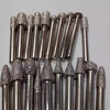 Set di punte montate per utensili diamantati brasati sotto vuoto per intaglio della pietra per marmo granito 5