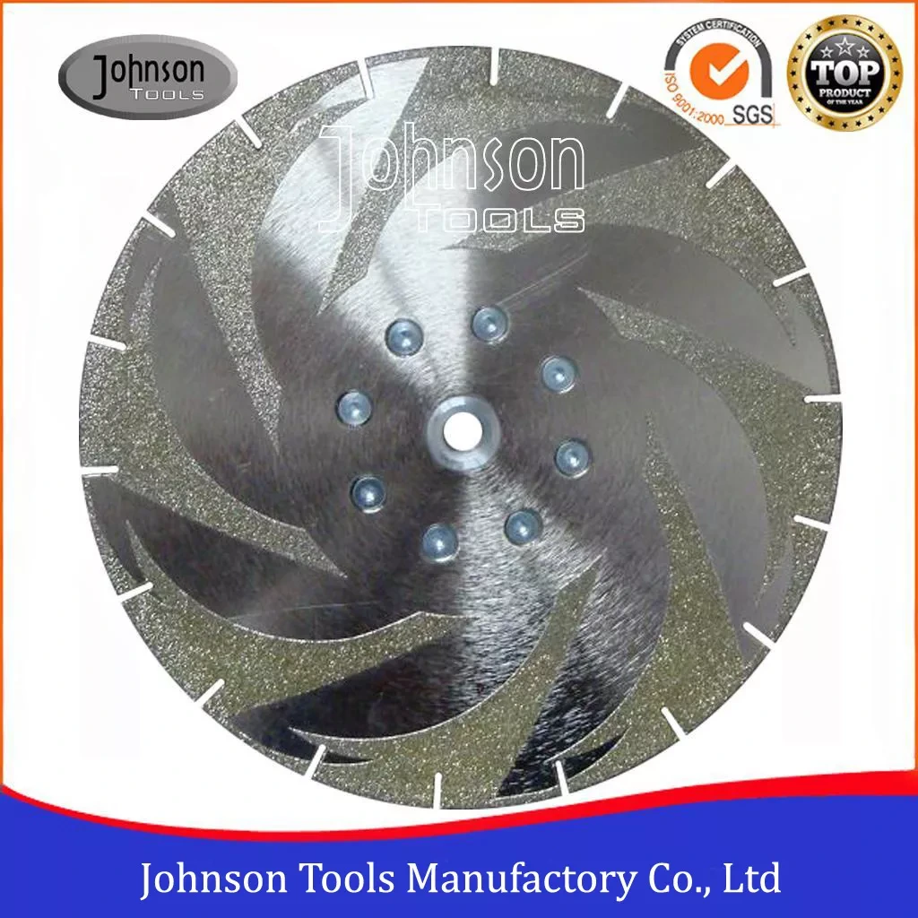 Johnson Tools 4''-9'' Elmas Testere Bıçağı, Öğütücü ile Mermer Kesim Granitini Kesiyor 1