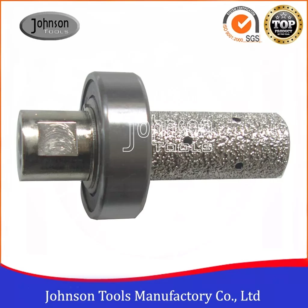 OD25mm Vacuum Brazed Diamond Milling Bits 1