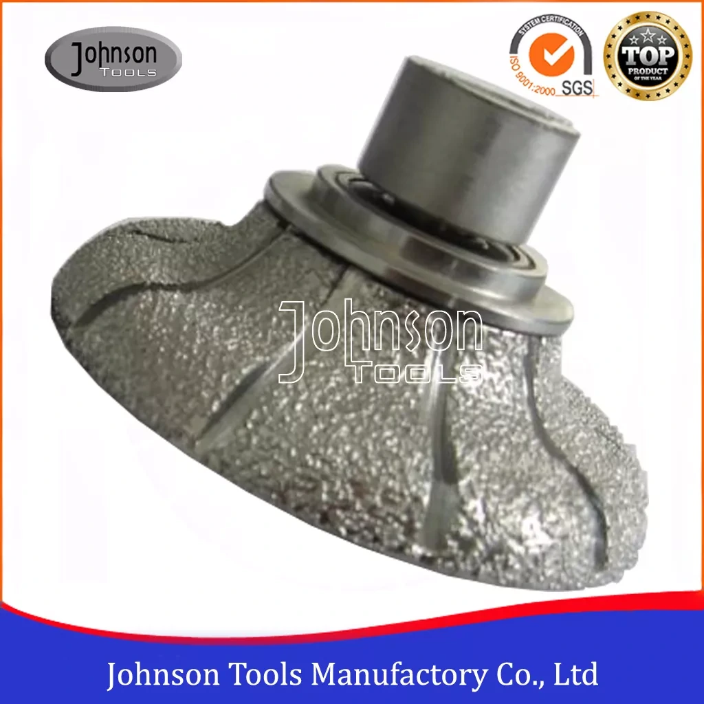 Vacuum Brazed Diamond Ogee Router Bit for Shaping Stone 1