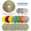 Johnson Tools 80-180mm Resin Bond Pad Penggilap Berlian Basah Atau Kering Untuk Batu Konkrit Kuarza Batu Granit Marmar 5