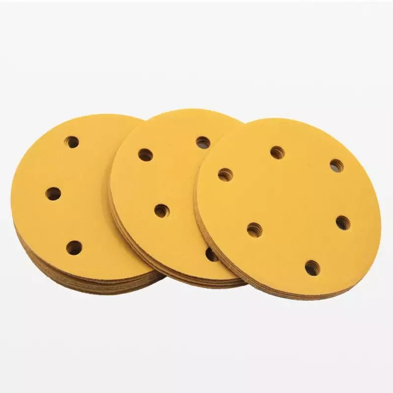 Venda Flash Discos de lixa de alumínio 5 tamanhos 125mm, folha de papel de lixa mista para lixadeira de piso 1