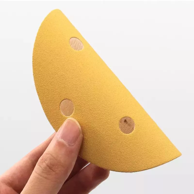 Venda Flash Discos de lixa de alumínio 5 tamanhos 125mm, folha de papel de lixa mista para lixadeira de piso 3