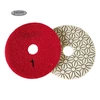 Tampon de polissage diamant en marbre humide, Durable, 100mm, 3 étapes, pour carreaux de céramique, porcelaine, pierre, marbre, résine 2