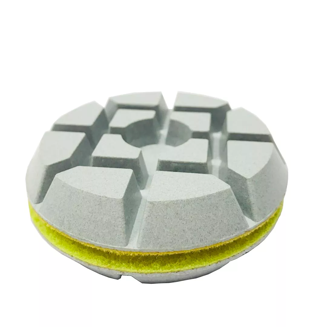 Tamponi per lucidatura a secco con utensili abrasivi diamantati da 3 pollici e 75 mm per pavimenti in cemento con buone prestazioni 1