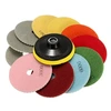 Johnson Tools Stone Abrasive Tools 4 Wet Diamond Resin Polishing Pads For Granite Marble Ceramic 1